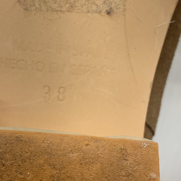 Pure Navy Brown Suede Slip On Loafer EU Size 38 MCL6247G - Picture 9 of 9